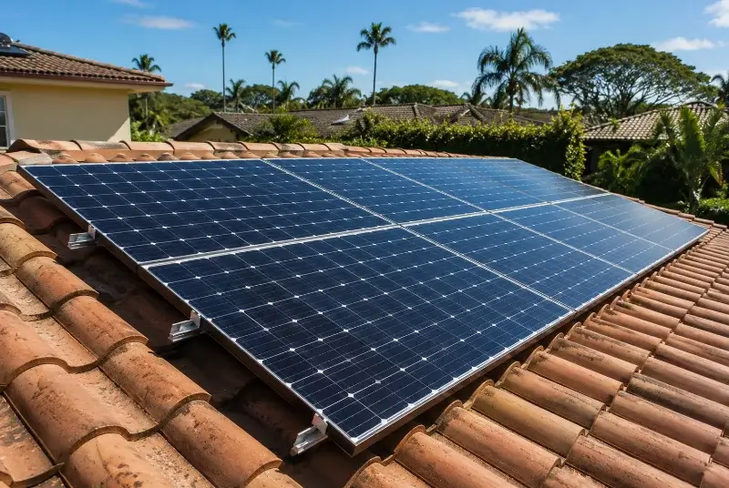 Installation de panneaux solaires à Melle